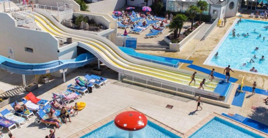 Camping Les Bois Mobil Home Grand Luxe 3Ch 2Sdb Saint-Jean-de-Monts Dış mekan fotoğraf